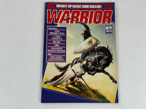 Warrior rivista fumetti - #24,