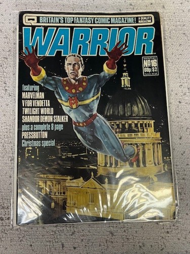 Warrior magazine fumetti - warrior,