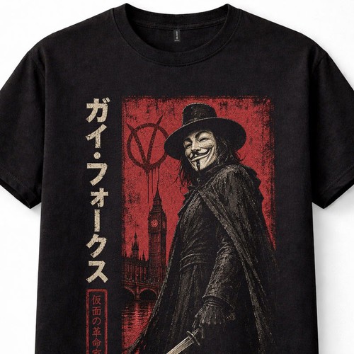 Shirt unisex for vendetta - t-shirt,