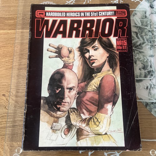 Warrior monthly comic - warrior,