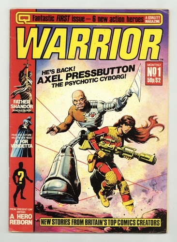 Warrior 4 5 1982 - warrior, 4.5