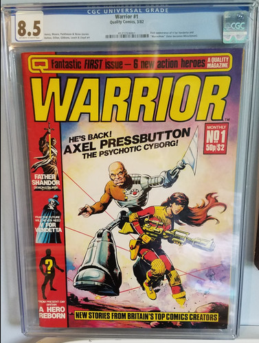 Warrior magazine 1982 - #1,
