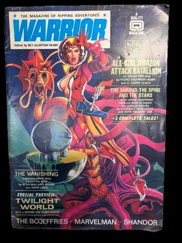 Warrior magazine 1983 - magazine, #13