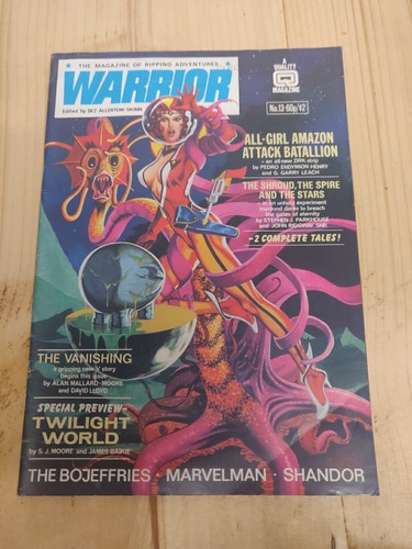 Warrior magazine 1983 - warrior, #13