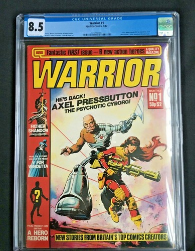Warrior 1st appearance of - #1,