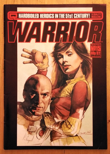 Warrior monthly comic 15 - monthly, uk