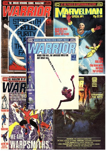 Warrior numeri 1982 1984 - warrior,