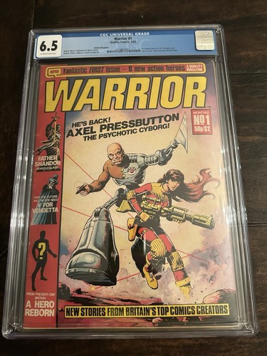 Warrior quality comics - warrior,