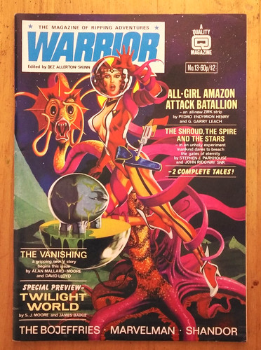 Warrior magazine 1983 - warrior,