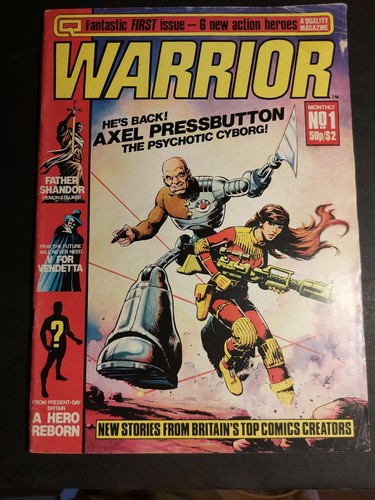 Warrior rivista 1982 - #1, 1°