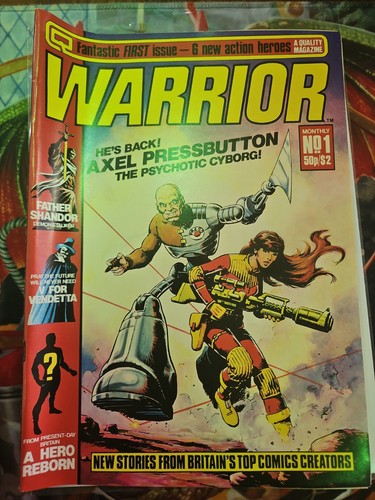 Warrior rivista 1 - warrior, uk
