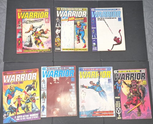 Warrior magazine 14 1 - magazine, #1-5,7+14