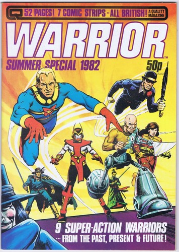 Warrior mag 1982 alan - warrior, #