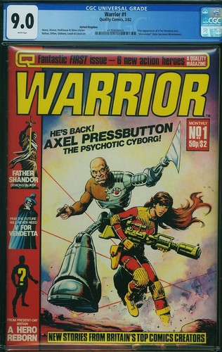 Warrior fumetti di - 1, (1982),