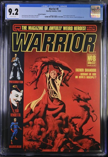 Warrior cgc wp nm - #8,