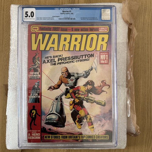 Warrior alan moore - moore,, 1st