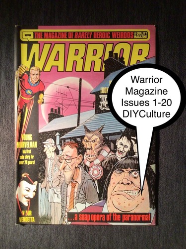 Warrior magazine fumetti - warrior, magazine—fumetti