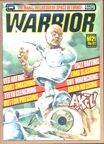 Warrior magazine - magazine#21, (1984)