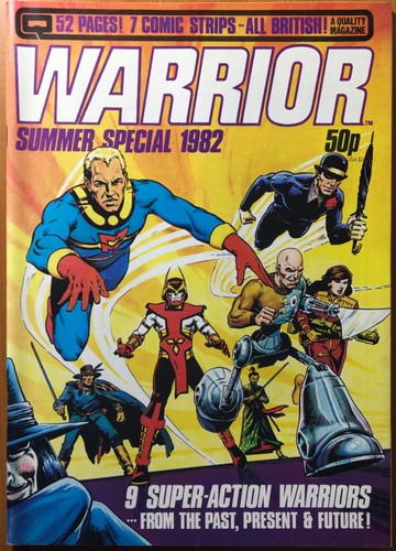 Warrior summer special comic - warrior,