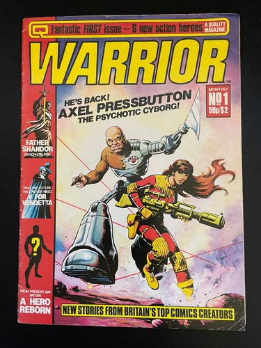 Warrior magazine prima v - #1,
