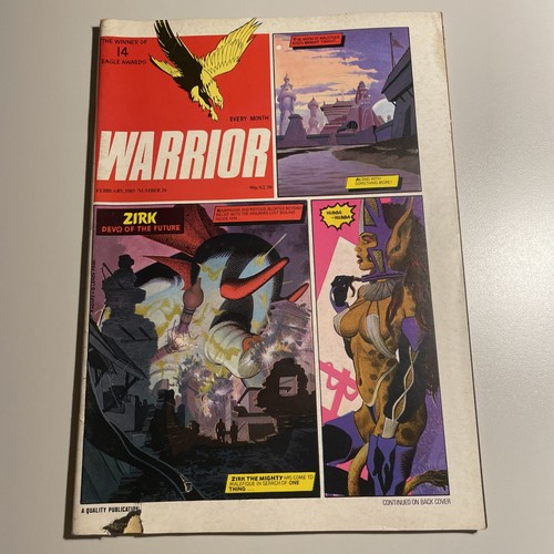 Warrior magazine alan - magazine,