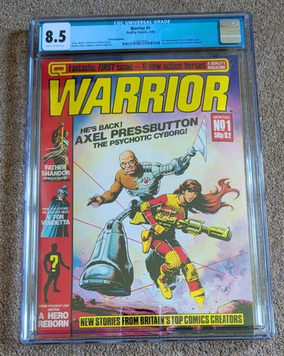 Warrior cgc 8 5 - uk,