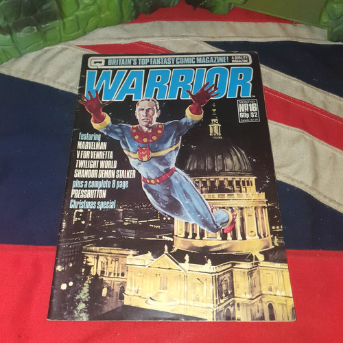 Vintage british comics - british, warrior