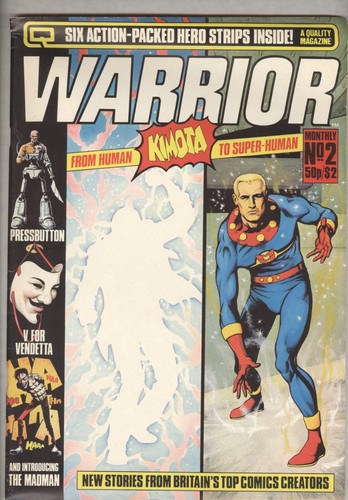 Warrior aprile 1982 fn v - aprile, vg/fn