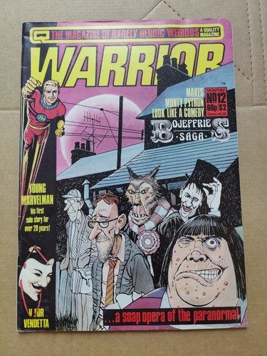 Warrior magazine fumetti - warrior,